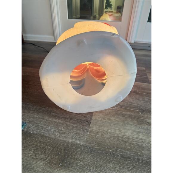 Blow Mold General Foam 41” Waving Santa w/ Red Gloves Christmas Made in USA - Picture 12 of 13